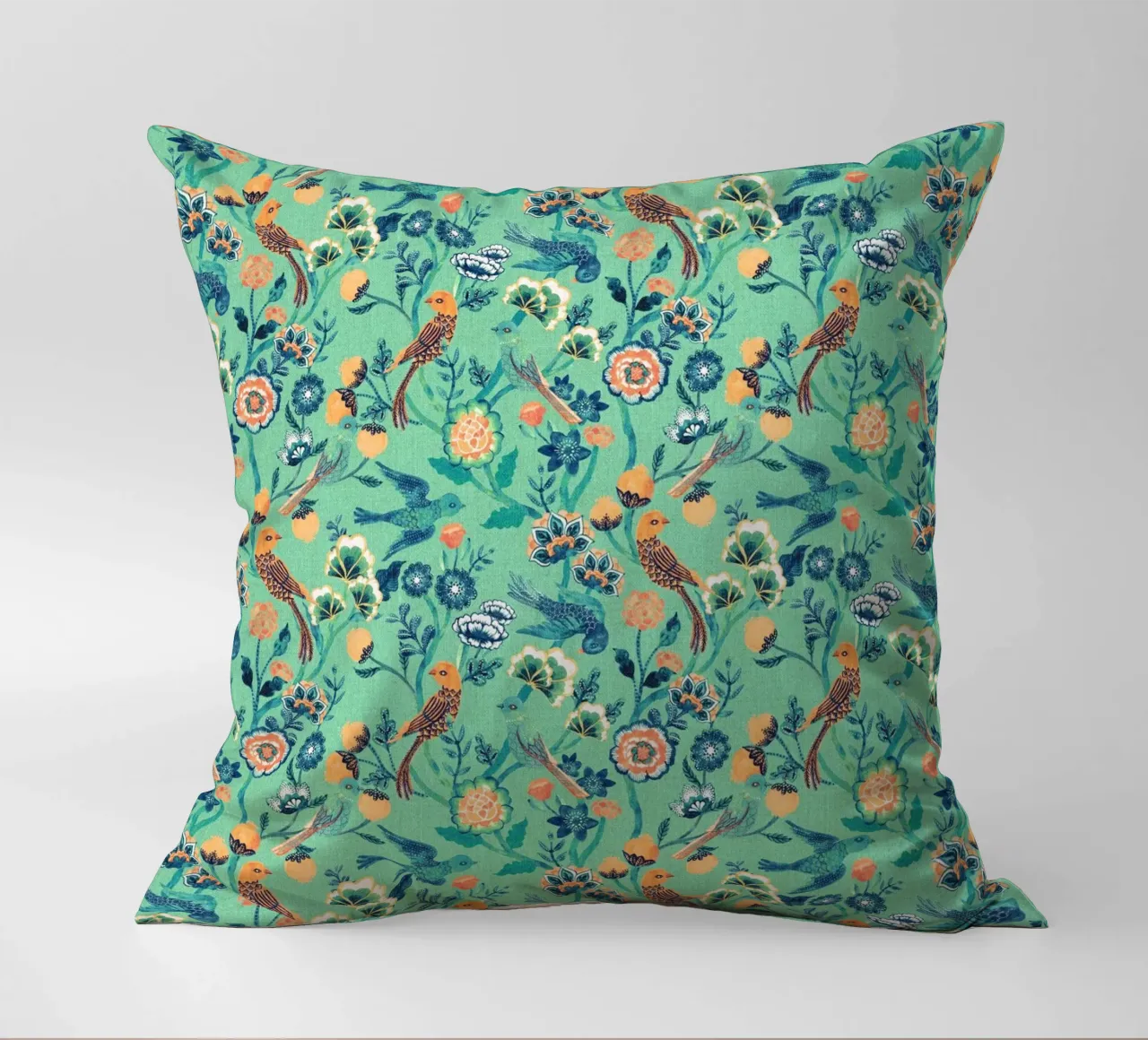 Cecilia Mok - Chintz indiano acqua cuscino da The Artcircle