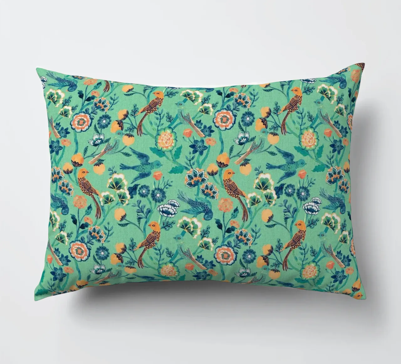 Cecilia Mok - Chintz indiano acqua cuscino da The Artcircle