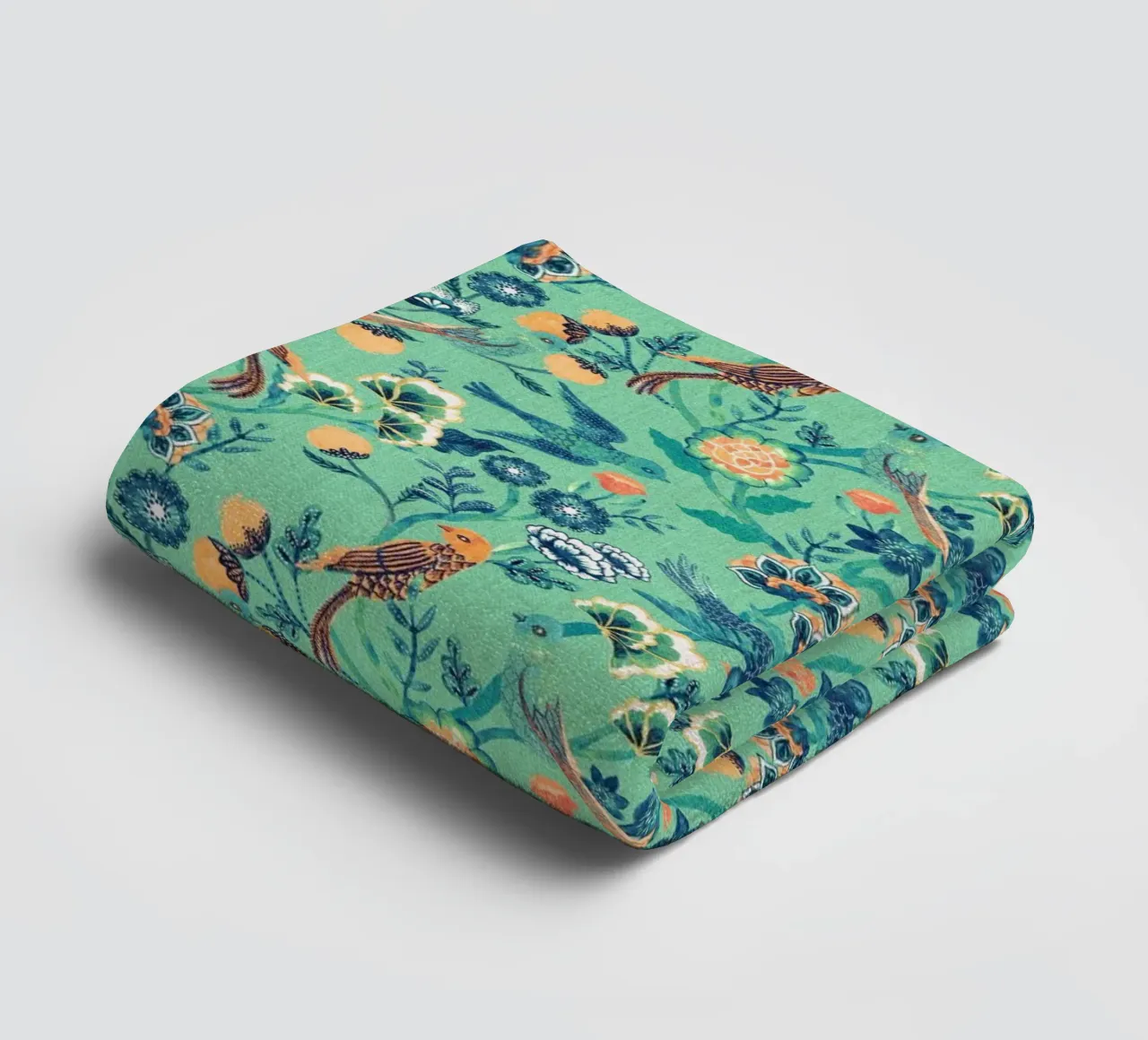 Cecilia Mok - Chintz indiano acqua asciugamano da bagno da The Artcircle