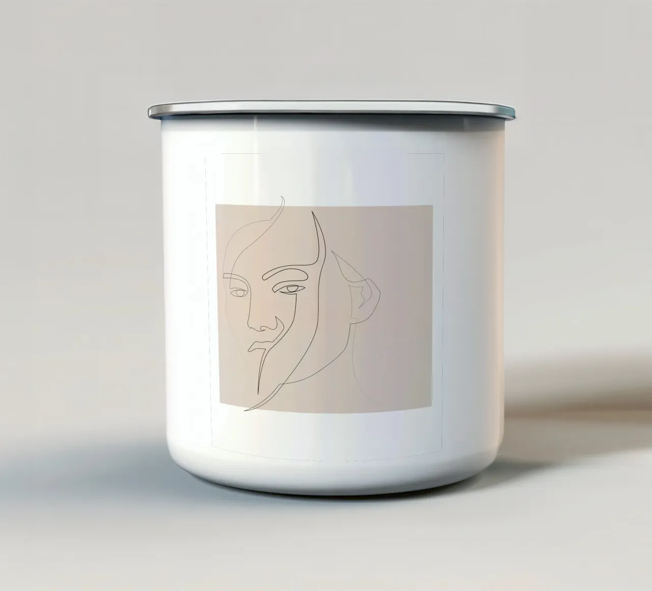 Misfaith pastel tazza in smalto da Addillum