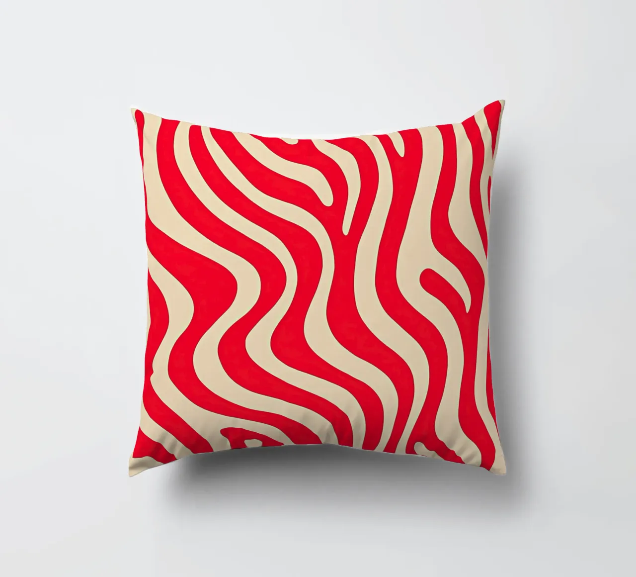 Pink Zebra Pattern cuscino da Autofocus