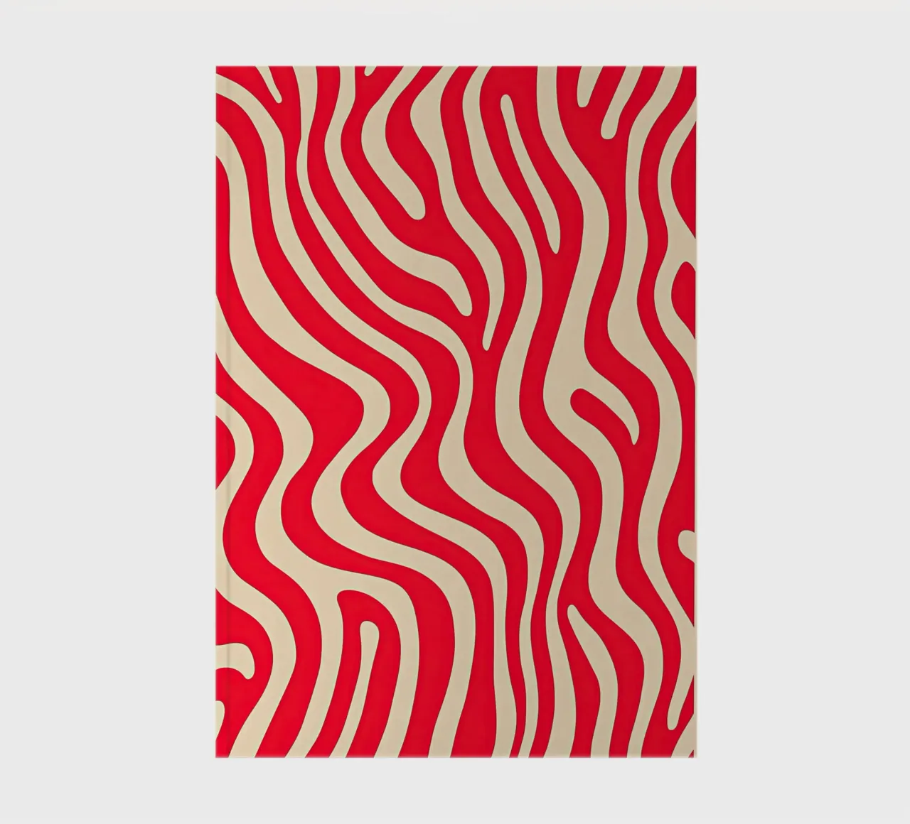 Pink Zebra Pattern notebook by Autofocus
