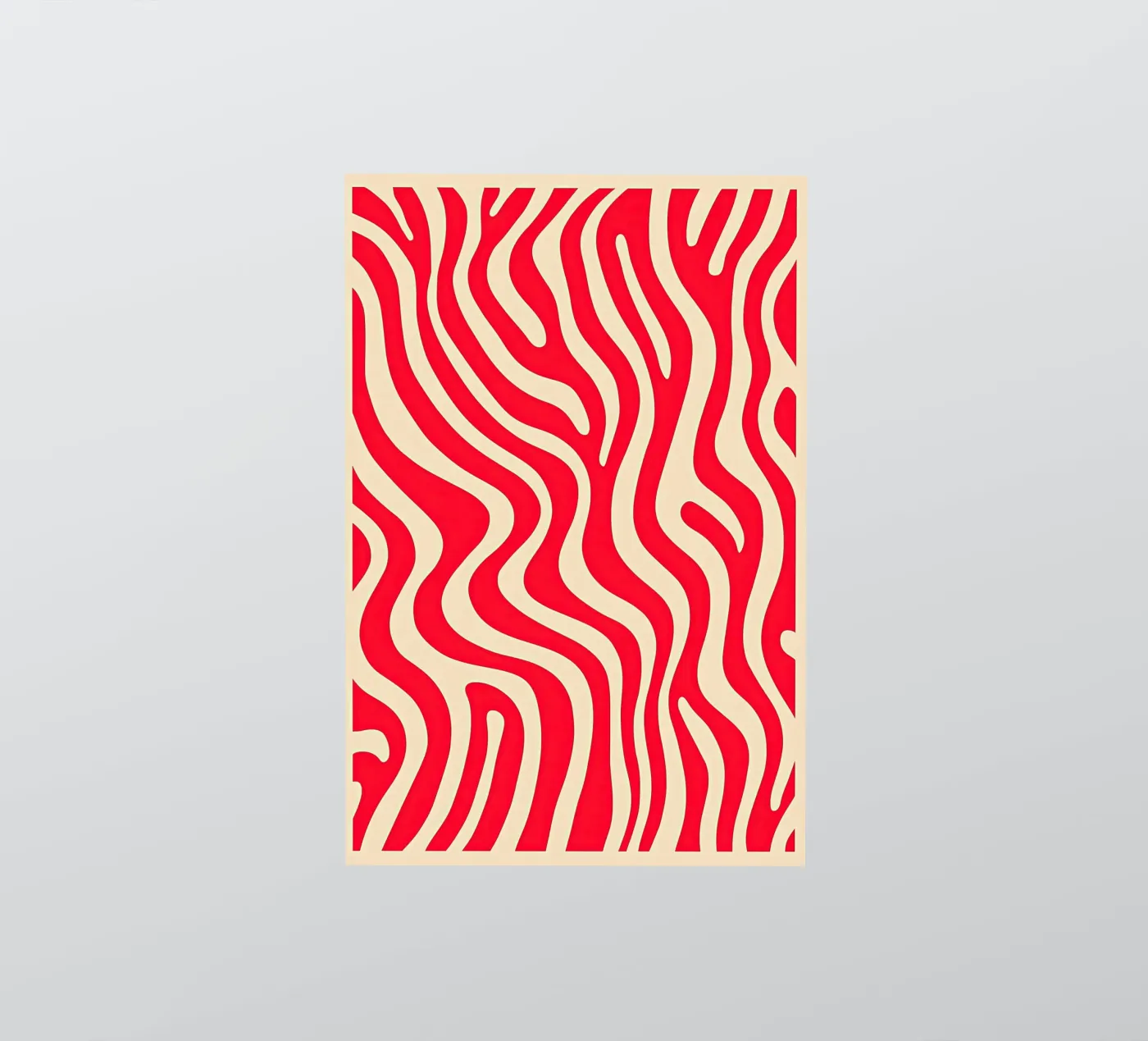Pink Zebra Pattern sticker van Autofocus