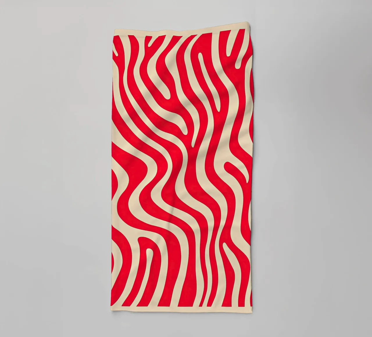 Pink Zebra Pattern asciugamano da bagno da Autofocus