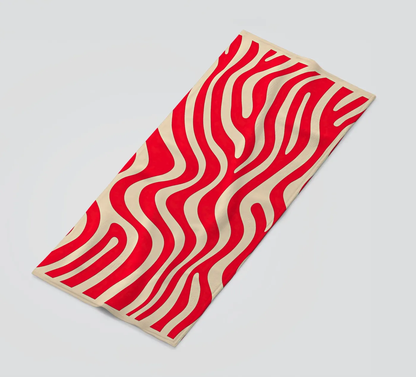 Pink Zebra Pattern telo mare da Autofocus