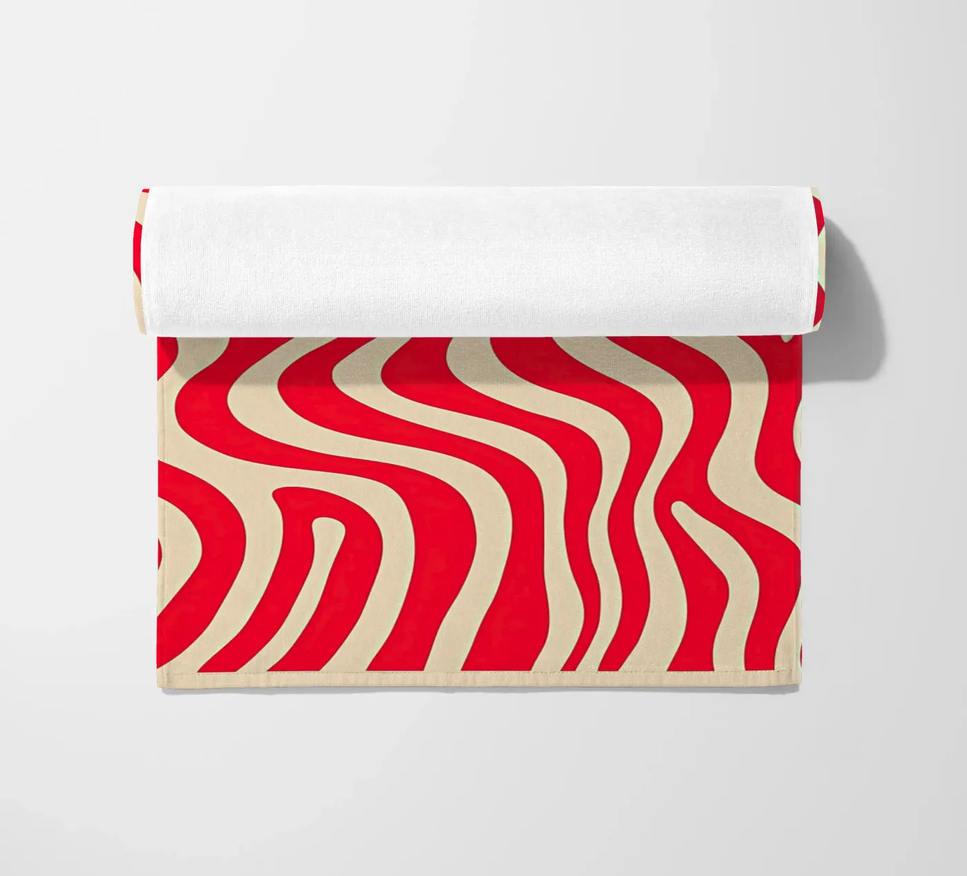 Pink Zebra Pattern telo mare da Autofocus