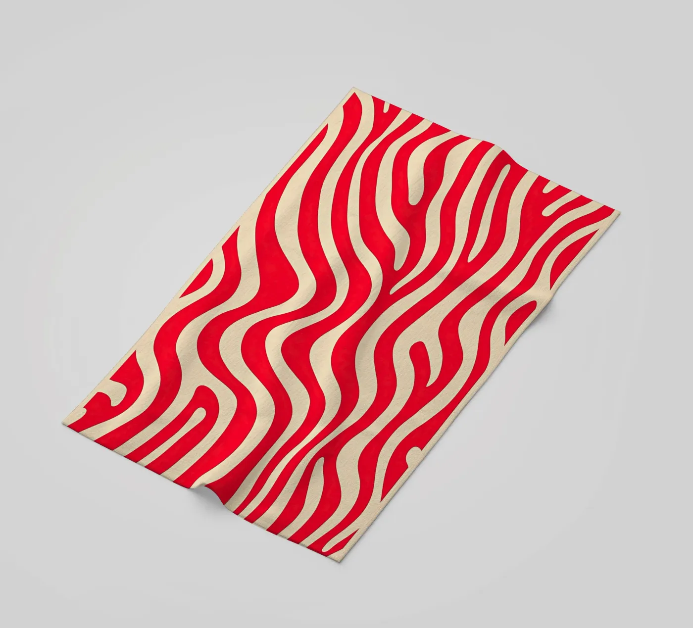 Pink Zebra Pattern telo mare da Autofocus