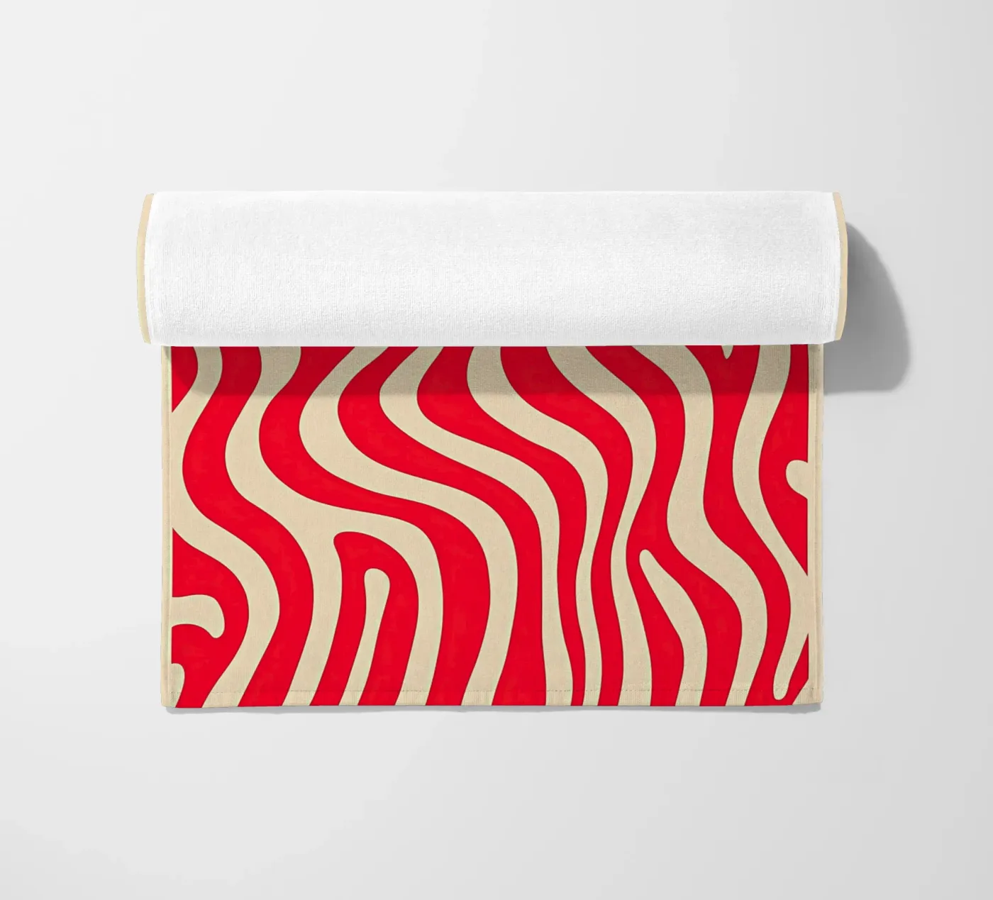 Pink Zebra Pattern telo mare da Autofocus