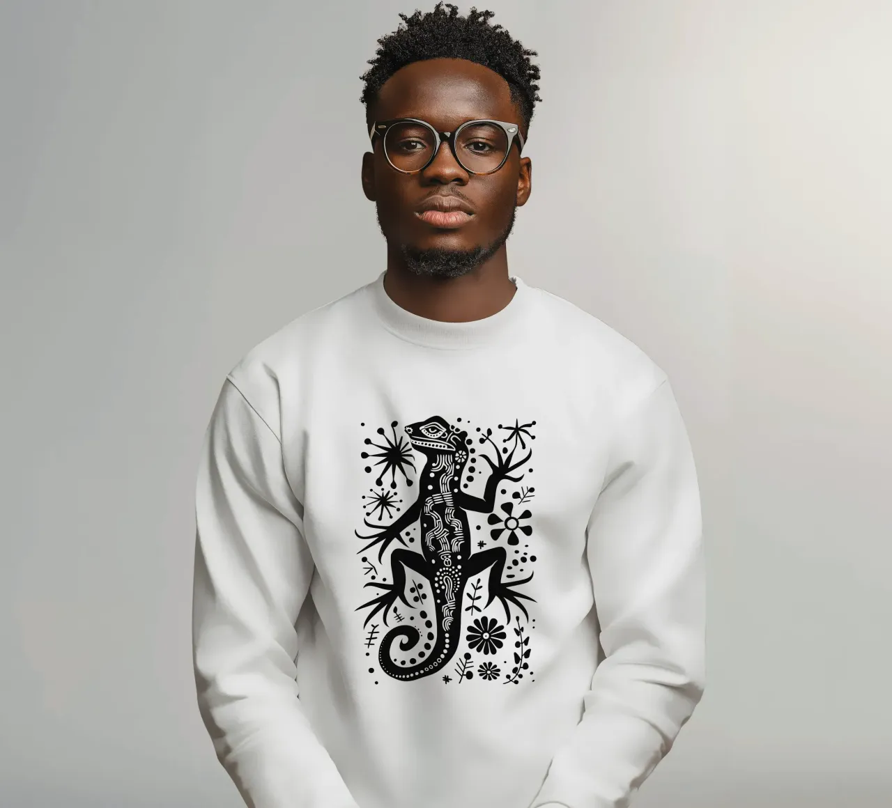 Hagedispatroon sweatshirt van Autofocus