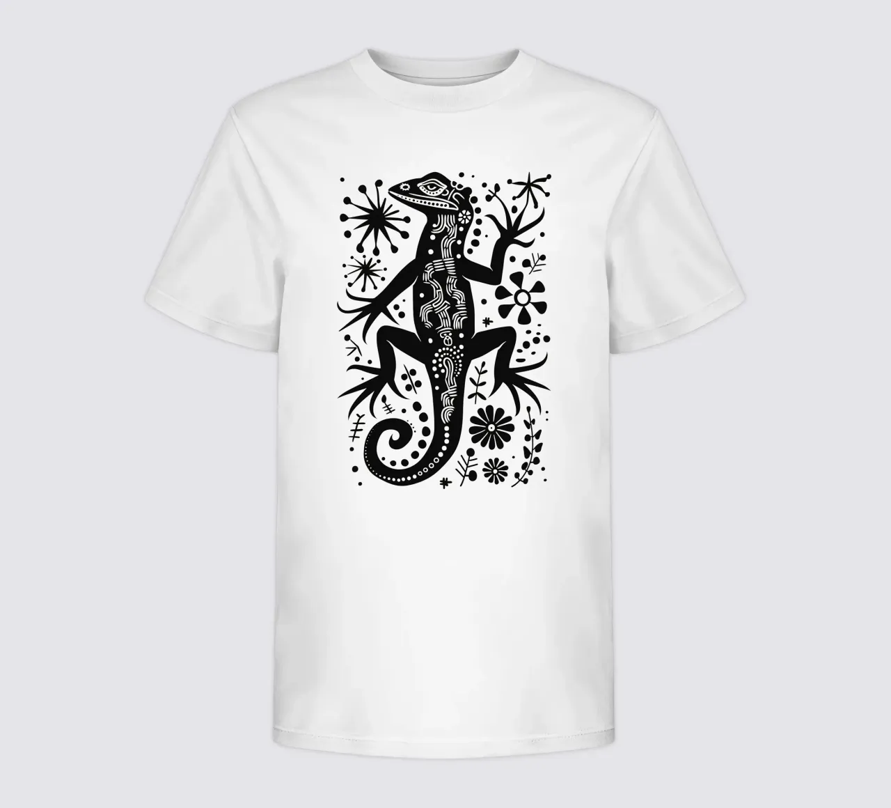 Lizard pattern Kinder T-Shirt von Autofocus