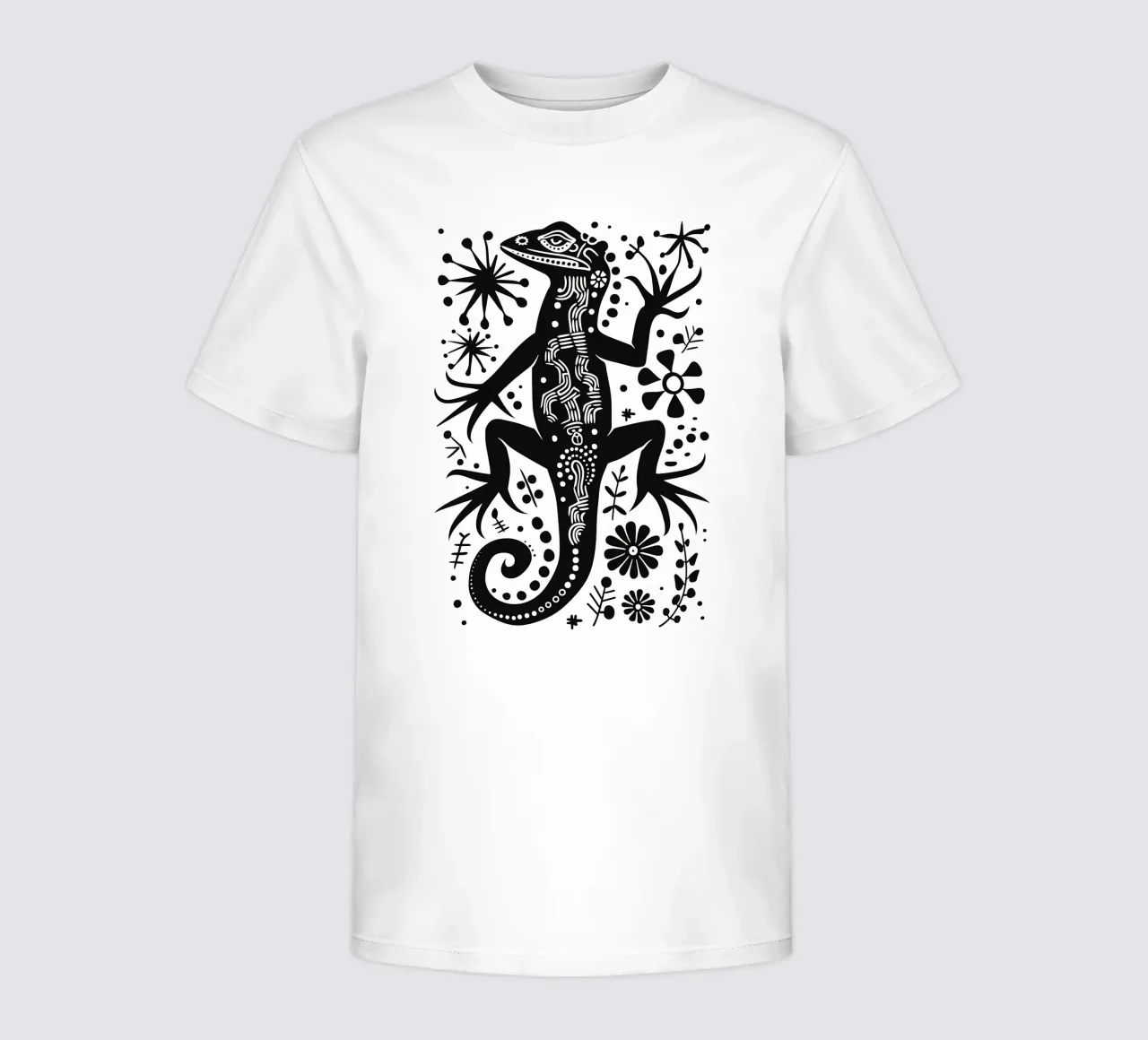 Lizard pattern Kinder T-Shirt von Autofocus