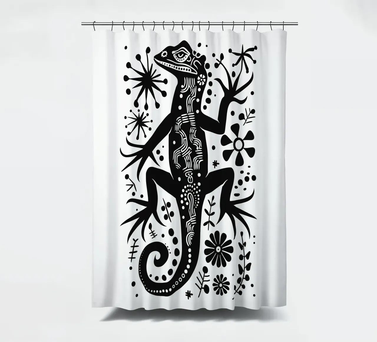 Lizard pattern rideau de douche de Autofocus