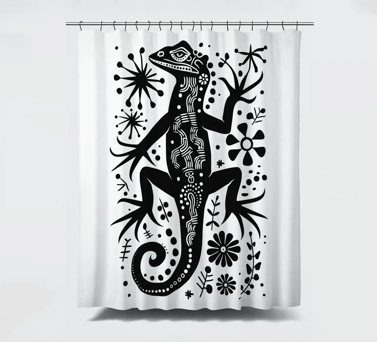 Lizard pattern rideau de douche de Autofocus