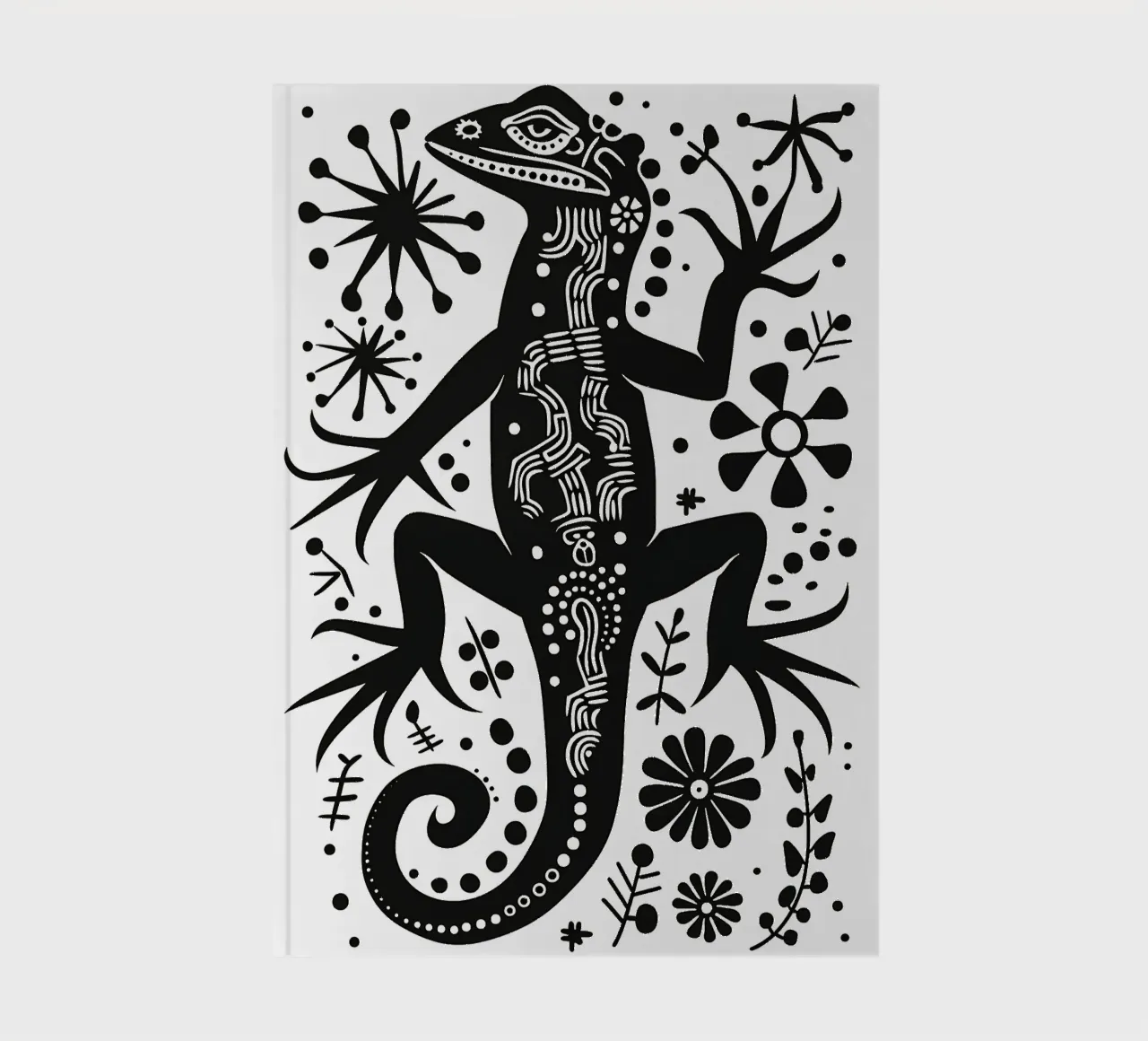 Lizard pattern carnet de notes de Autofocus