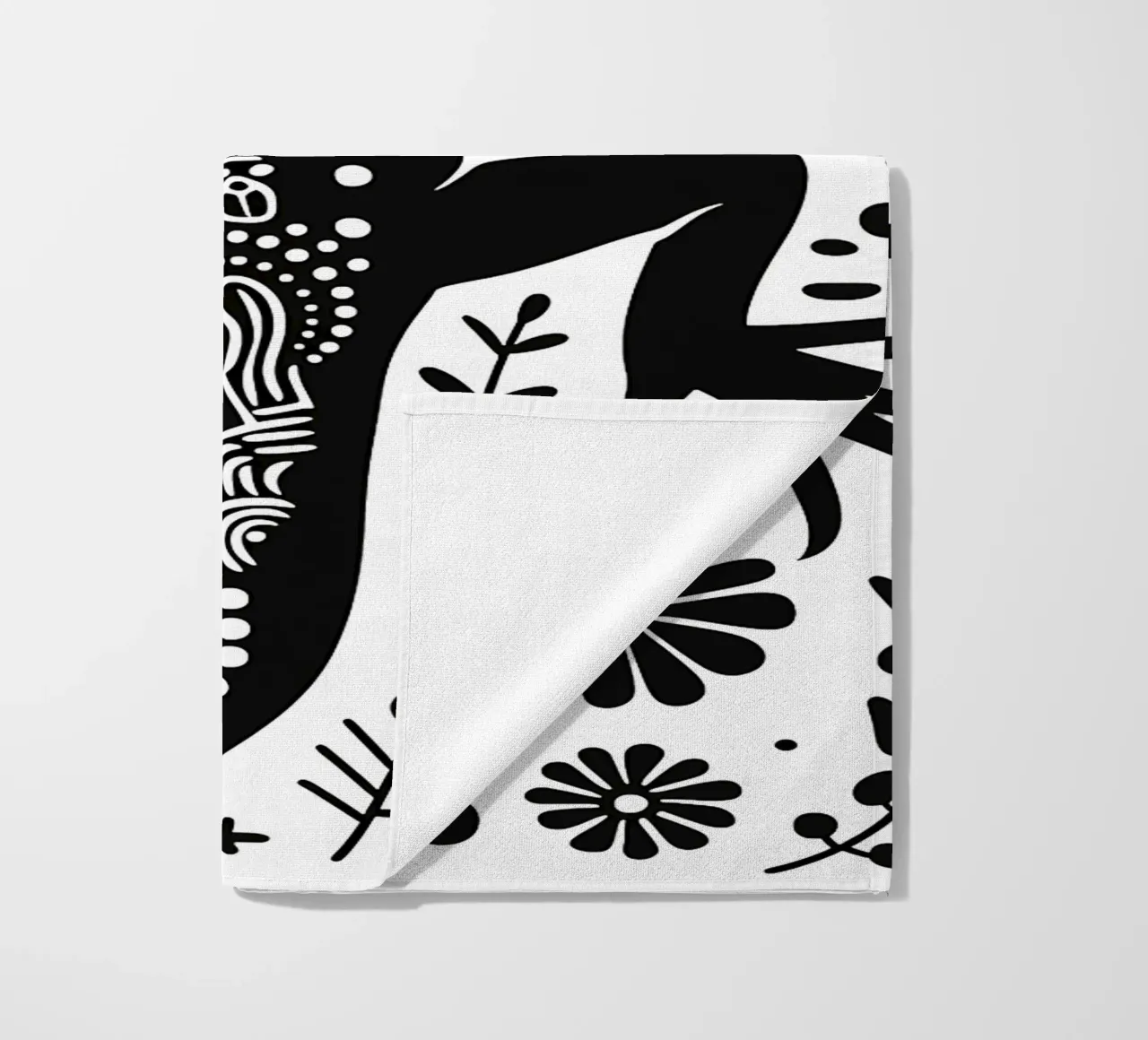 Lizard pattern beach towel by Autofocus