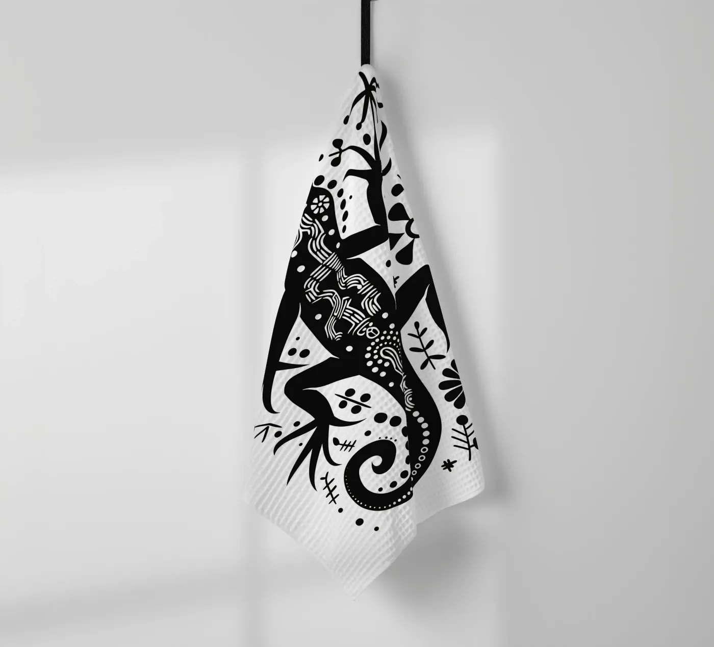 Lizard pattern Geschirrtuch von Autofocus