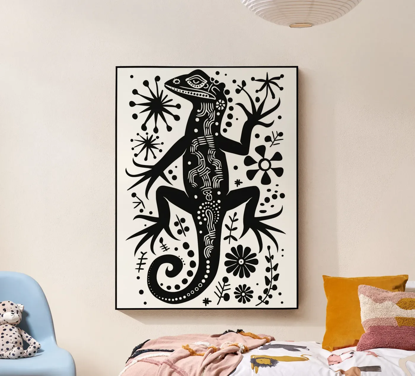 Lizard pattern plexiglas de Autofocus