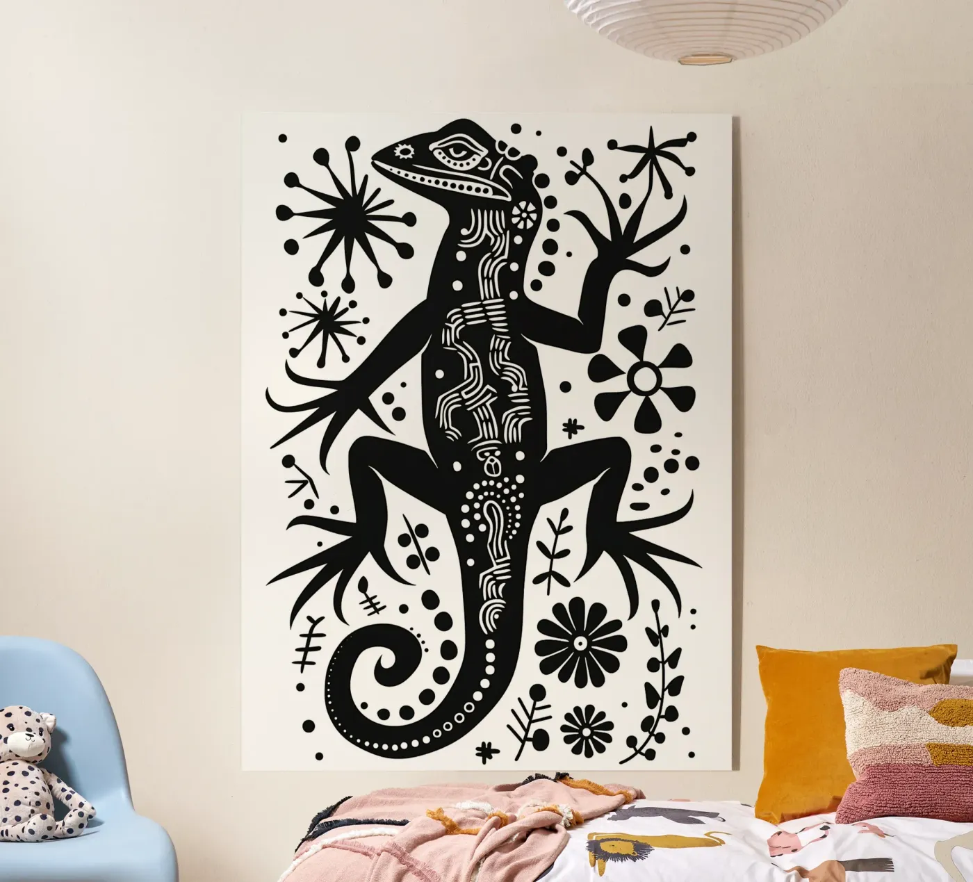 Lizard pattern plexiglas de Autofocus