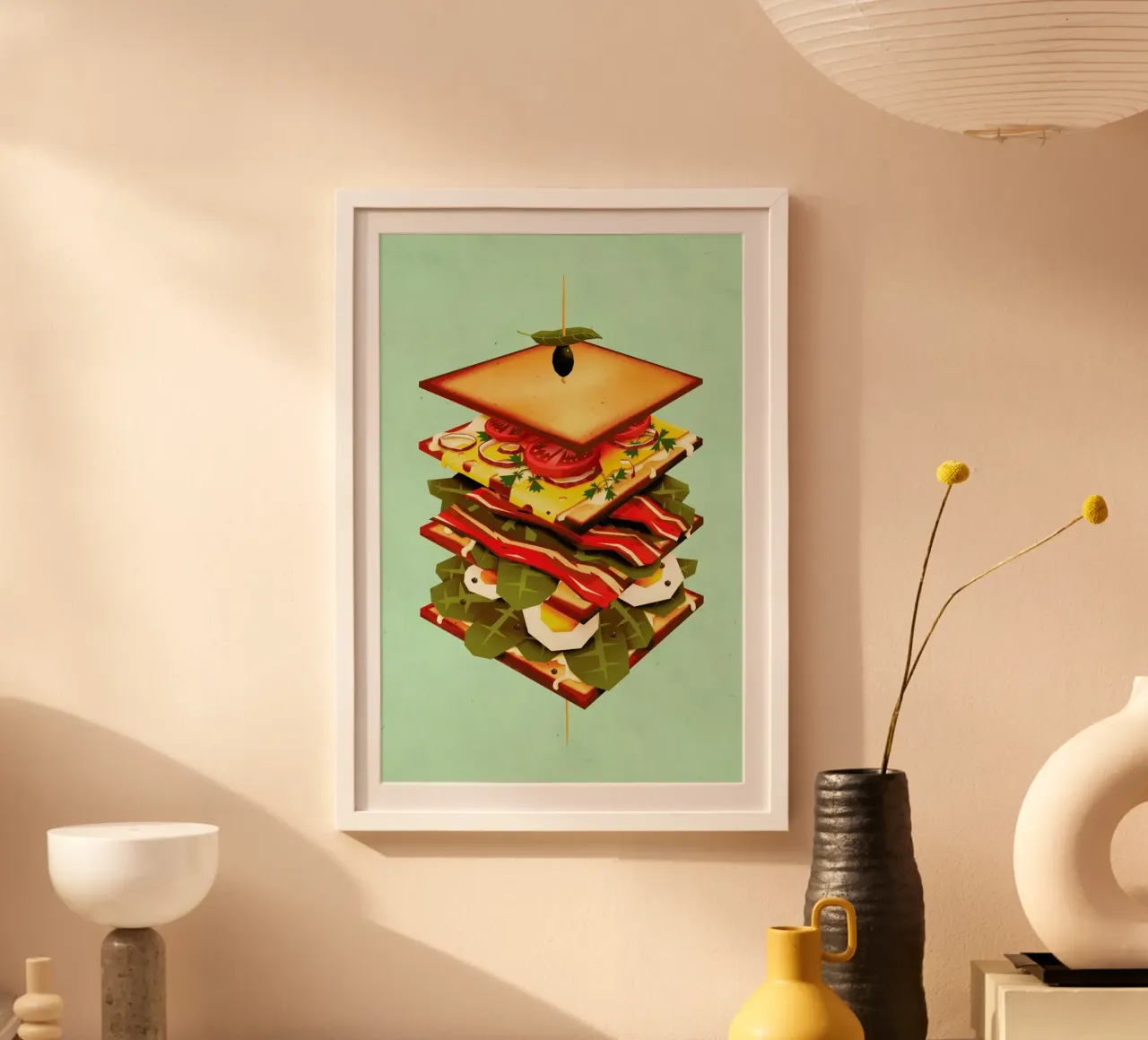 Sandwich poster da Yetiland