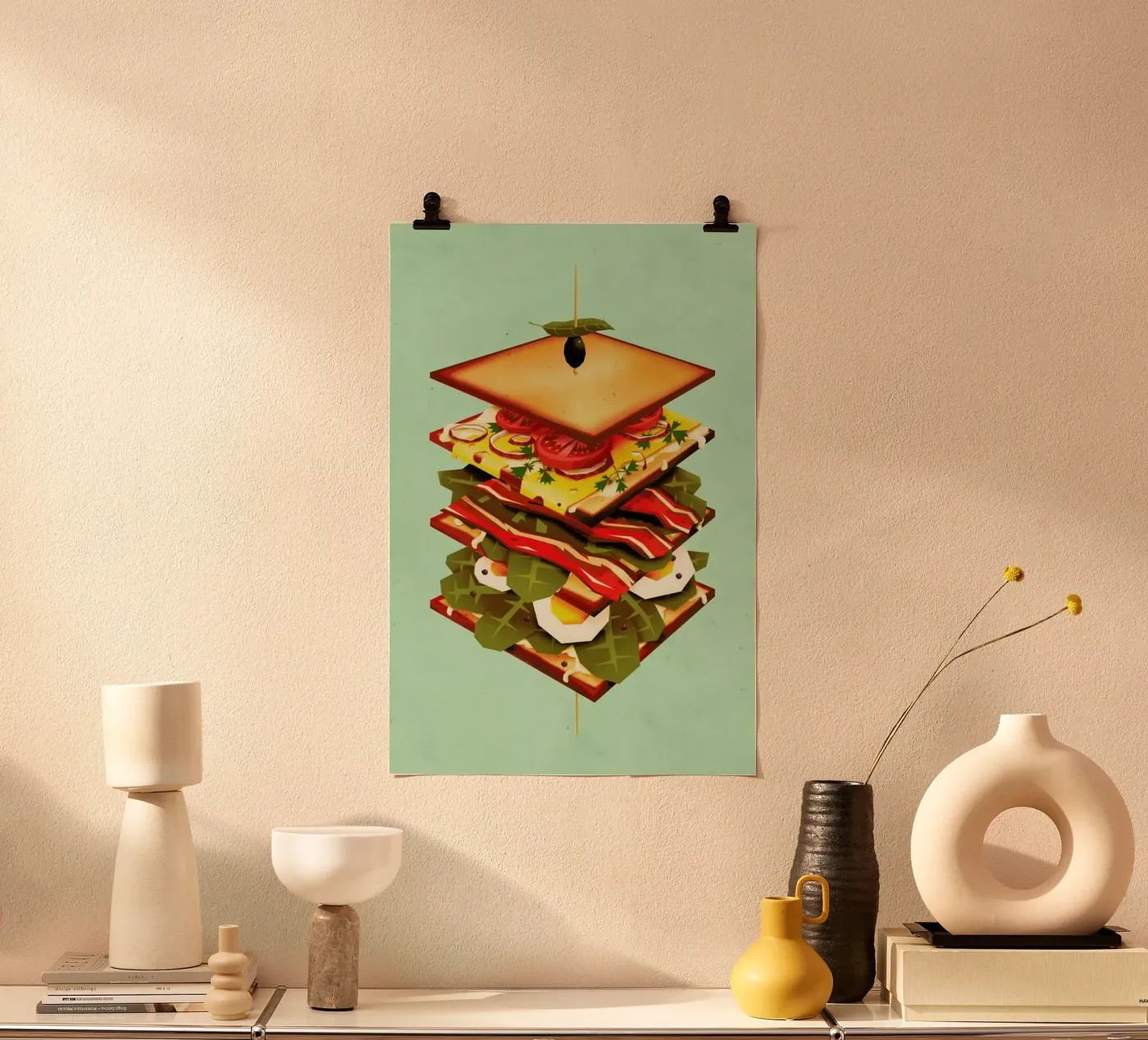 Sandwich poster da Yetiland