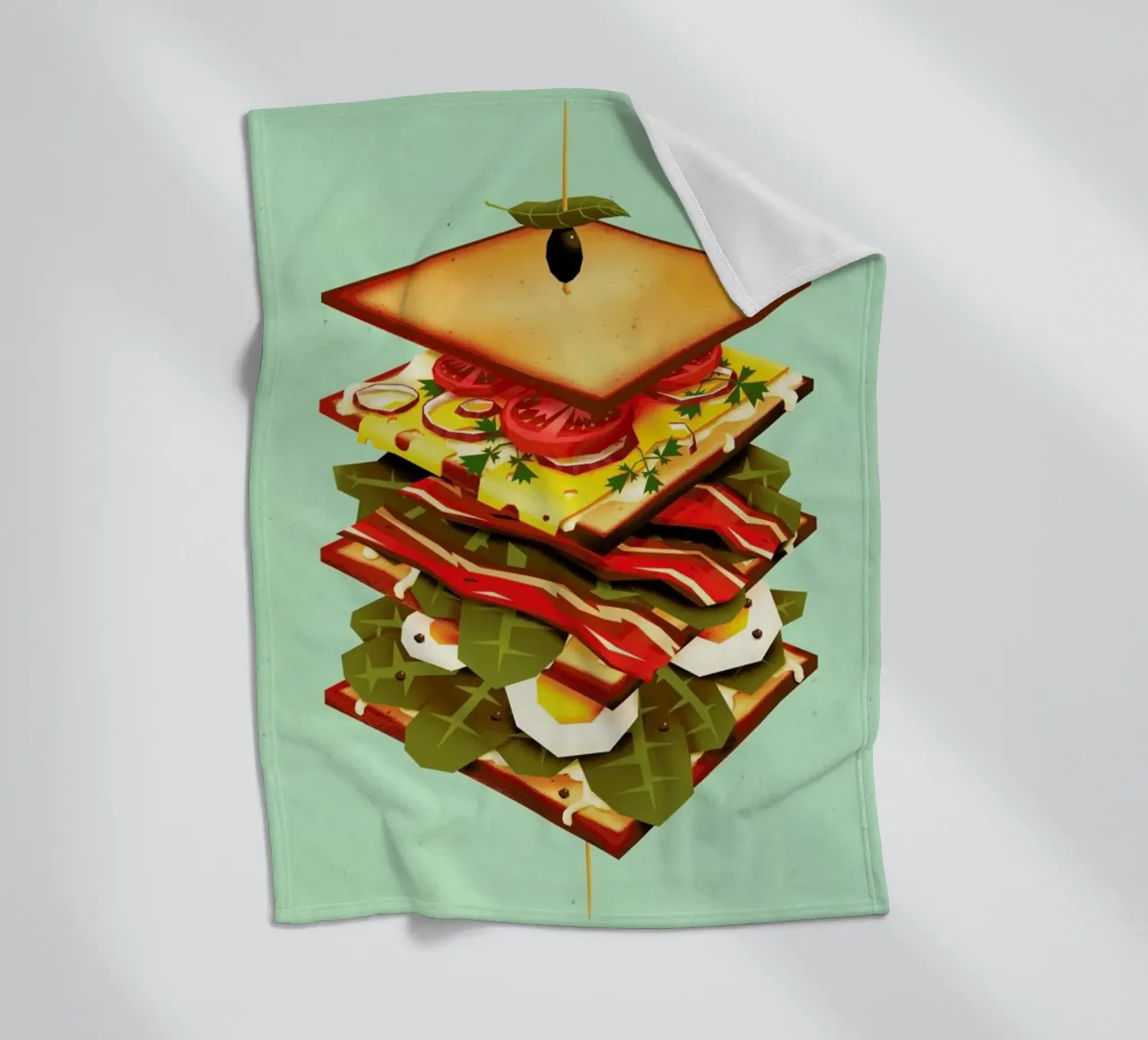 Sandwich coperta in pile da Yetiland