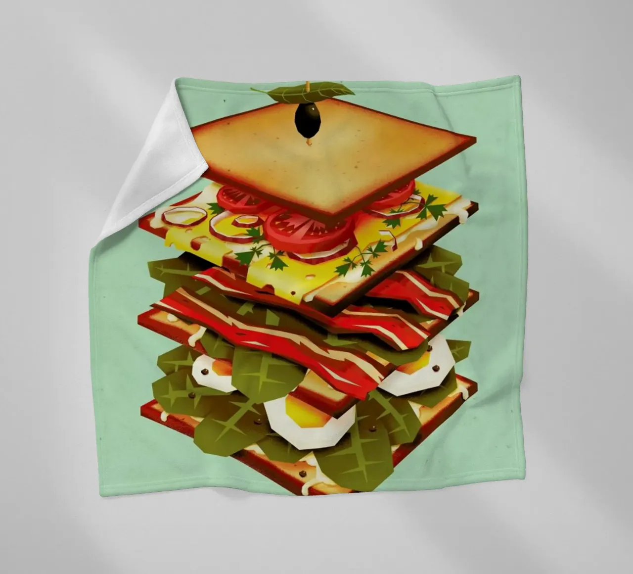 Sandwich coperta in pile da Yetiland