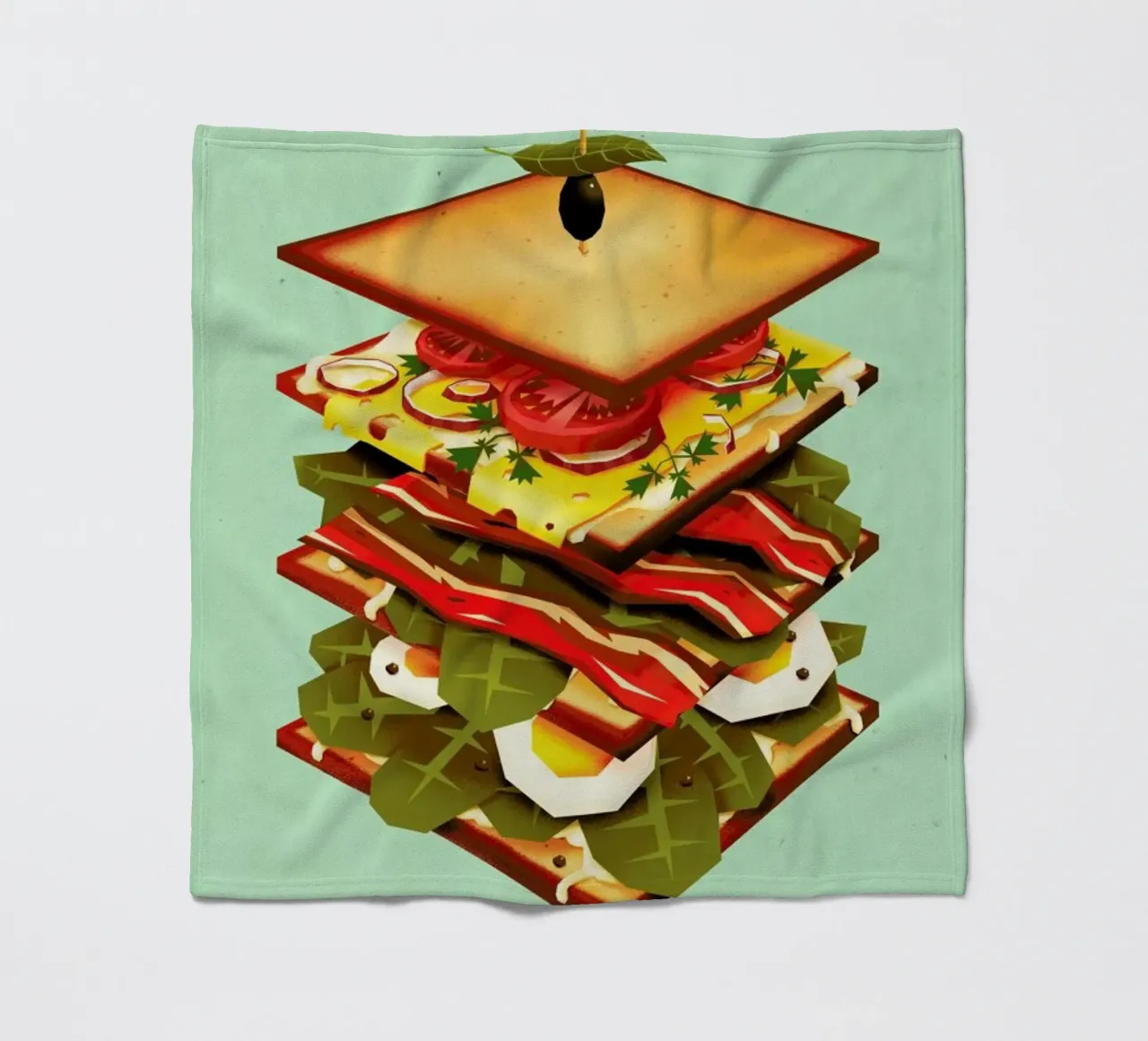 Sandwich coperta in pile da Yetiland
