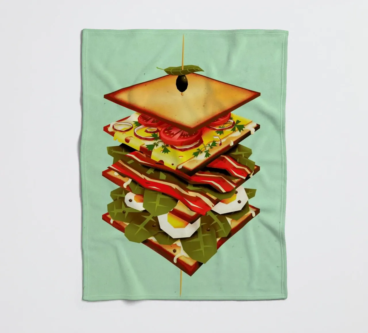 Sandwich coperta in pile da Yetiland