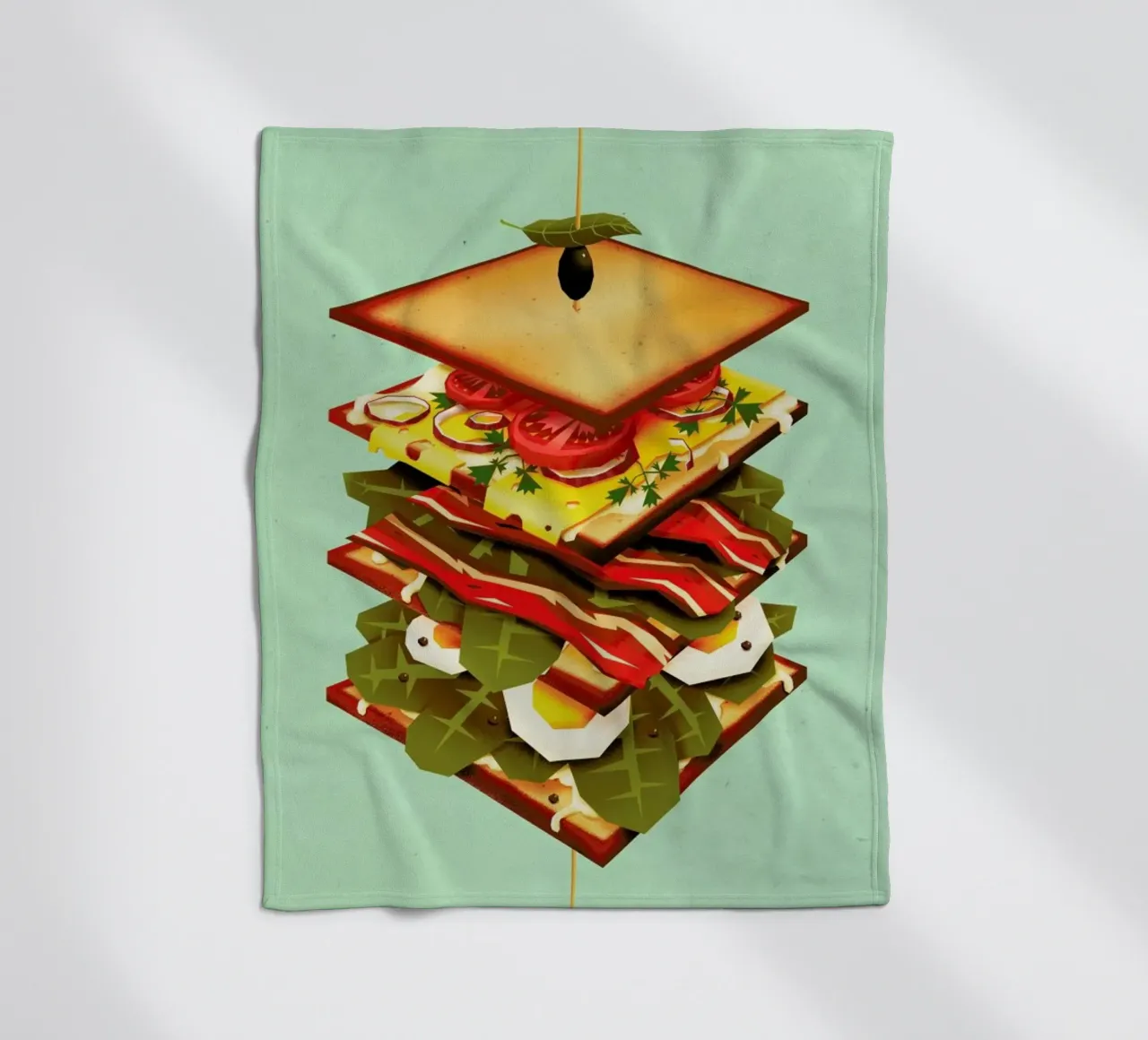 Sandwich coperta in pile da Yetiland