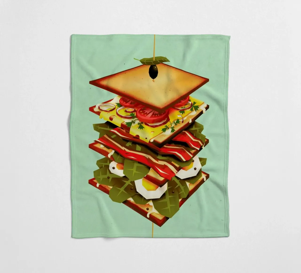 Sandwich coperta in pile da Yetiland