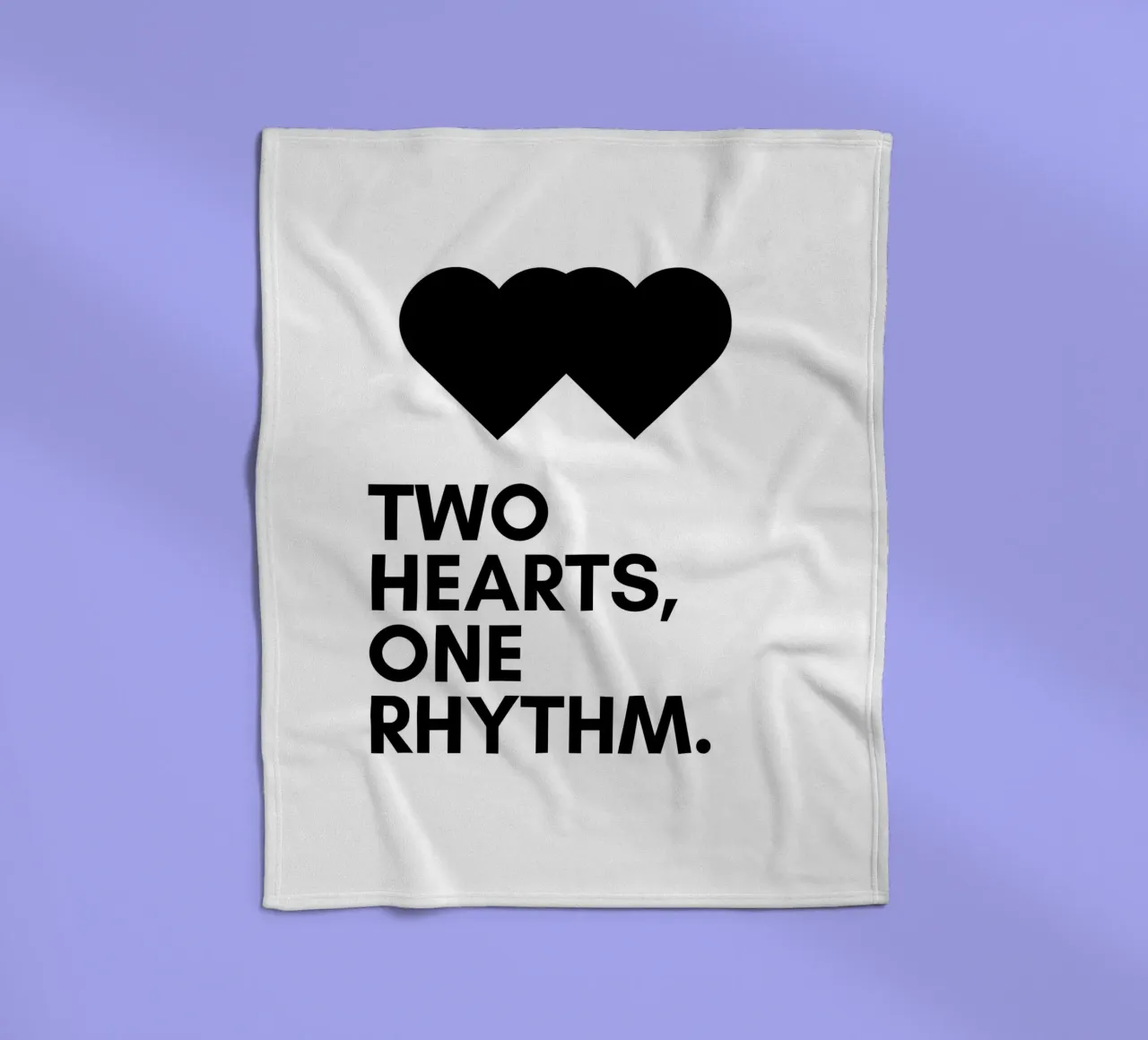 Liebe Fleecedecke von Street Boutique