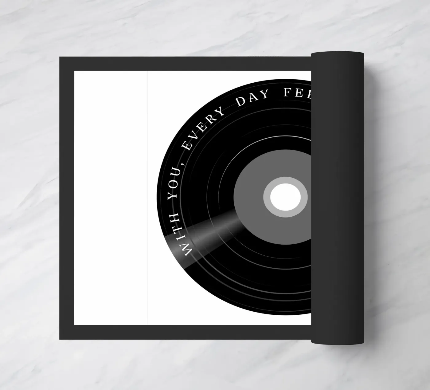 Liebe 2 Fußmatte von Street Boutique