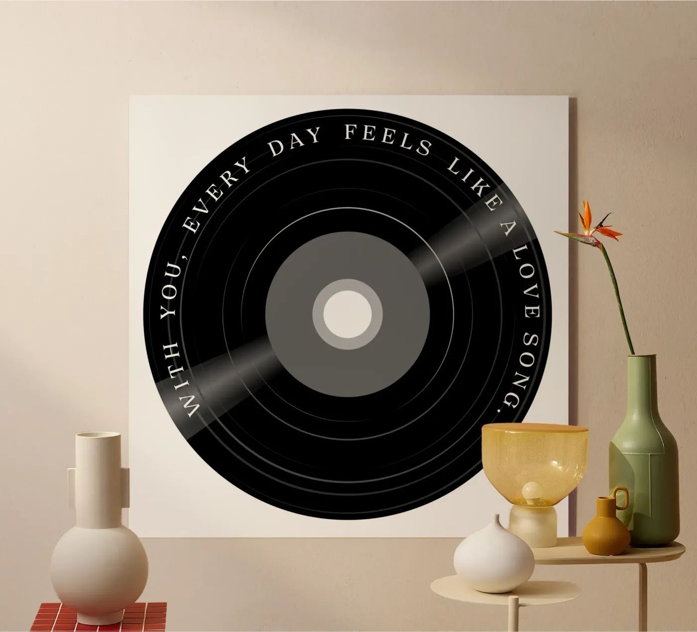 Love 2 Acryl-Glas von Street Boutique