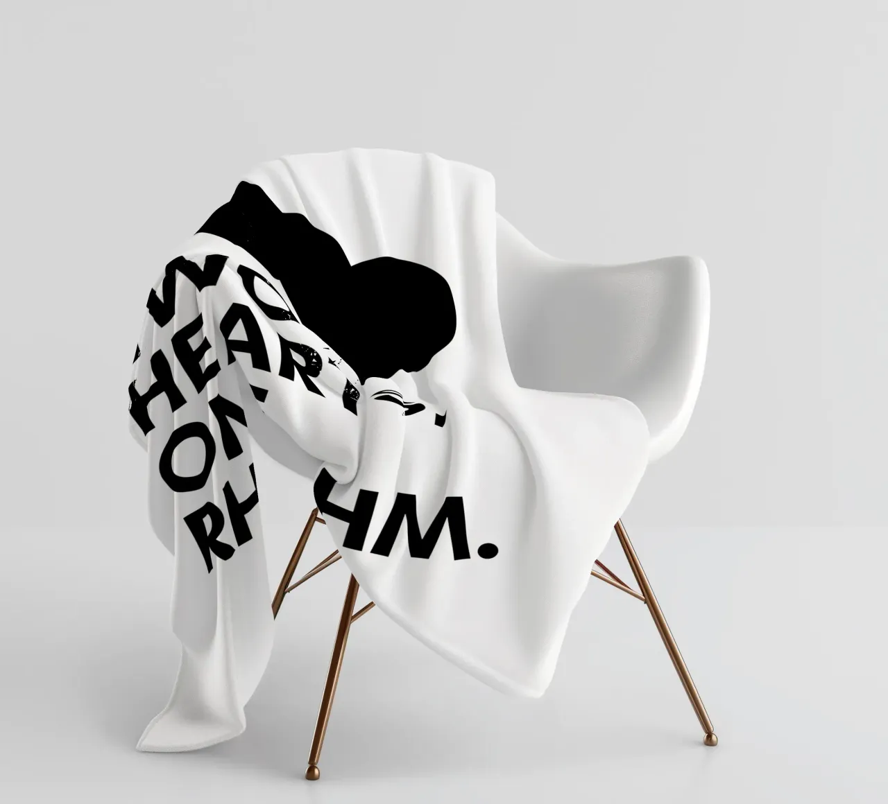 Amore3 coperta in pile da Street Boutique