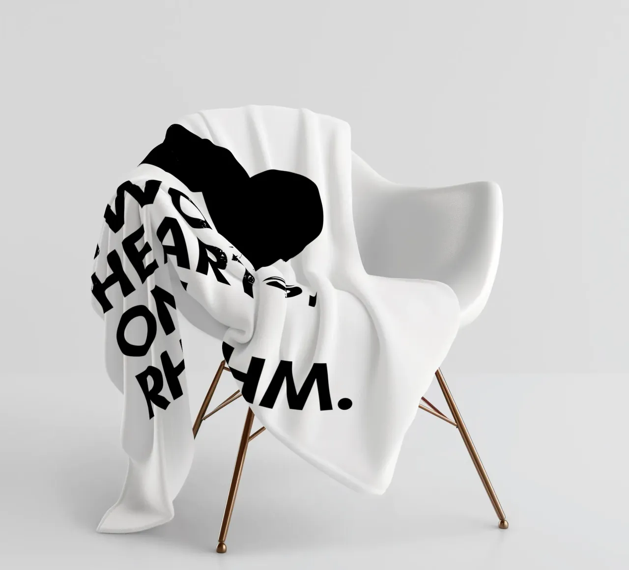 Amore3 coperta in pile da Street Boutique