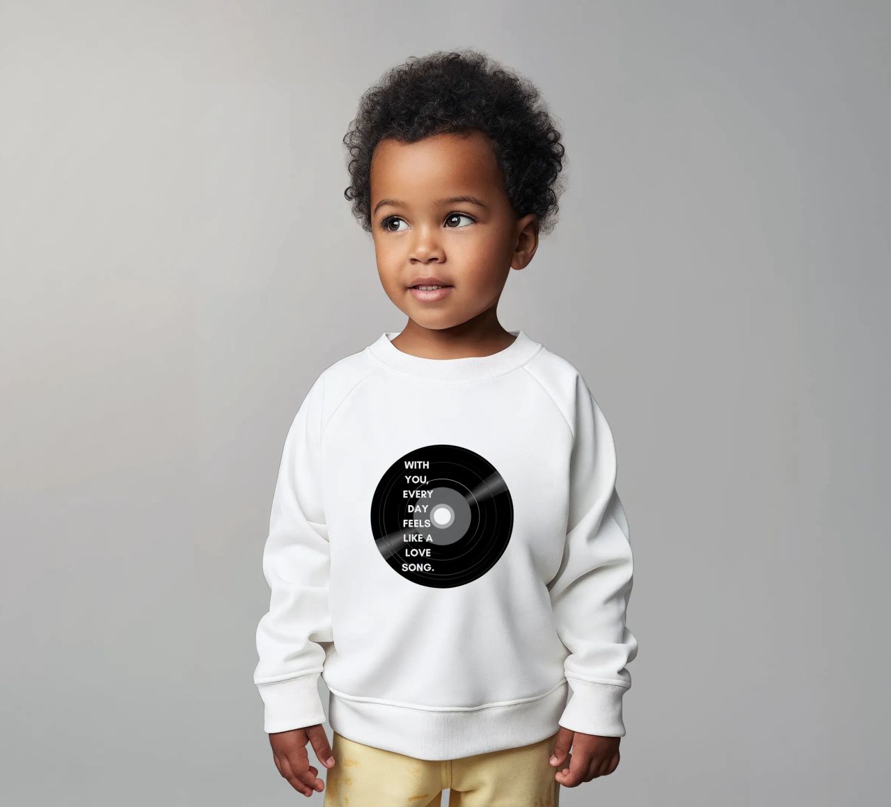 Amore4 felpa neonato da Street Boutique