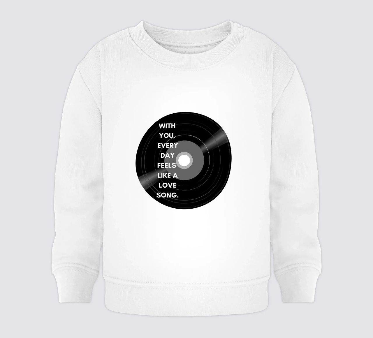 Amore4 felpa neonato da Street Boutique