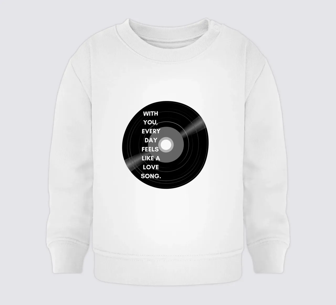 Amore4 felpa neonato da Street Boutique