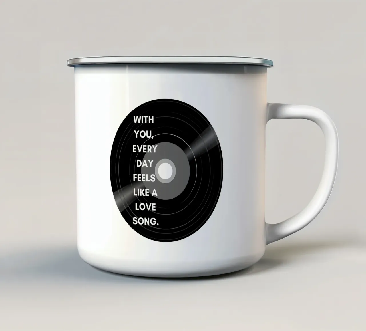 Amor4 taza de esmalte de Street Boutique