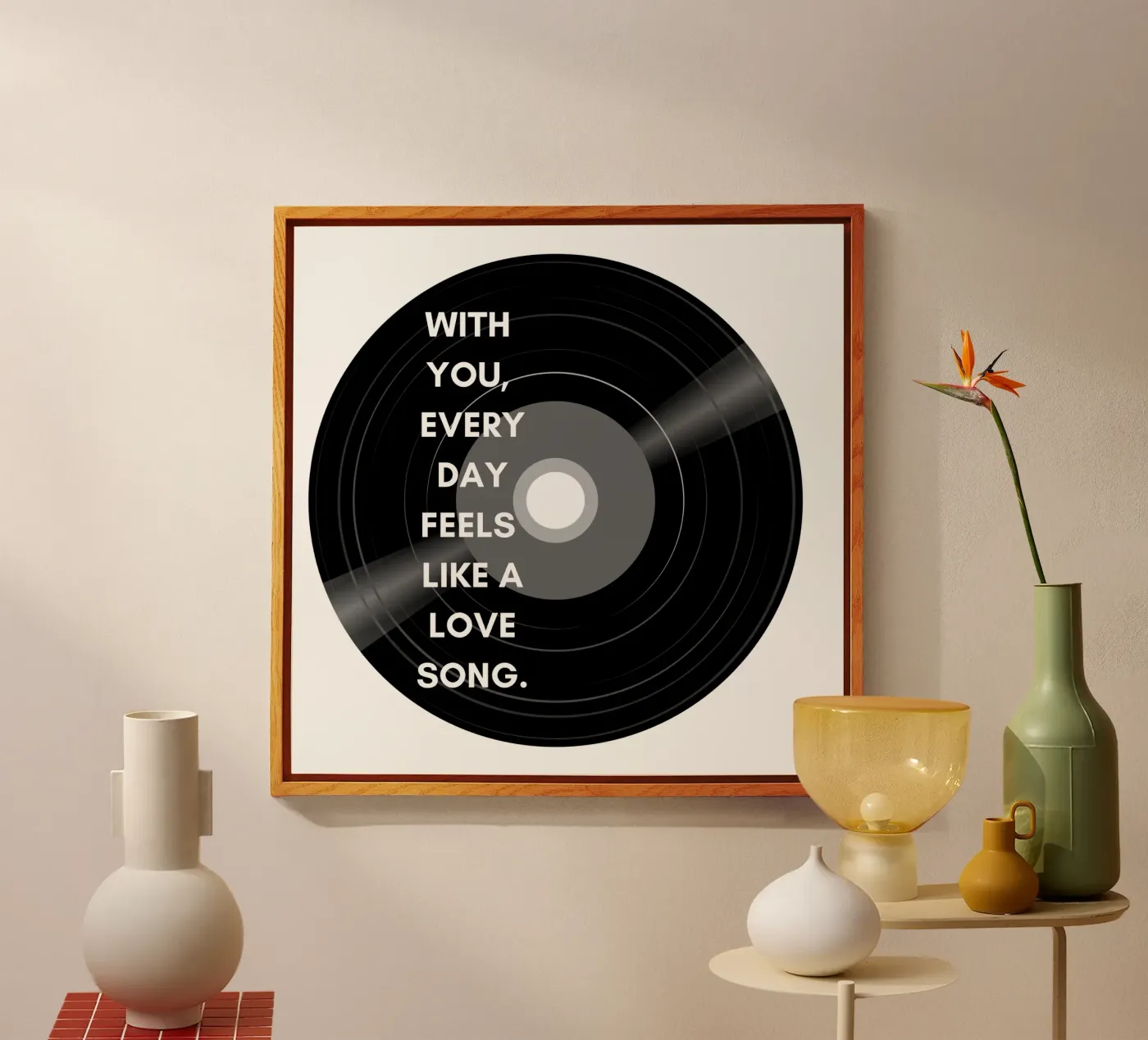 Love4 Acryl-Glas von Street Boutique