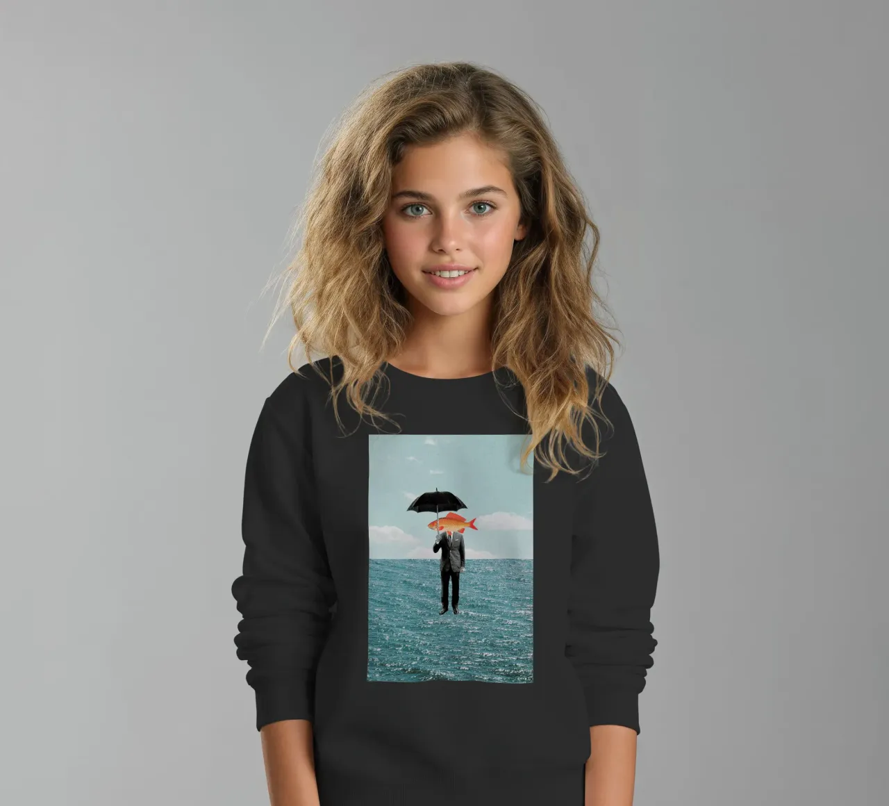 Can't Get Wet felpa bambino da Maarten Léon