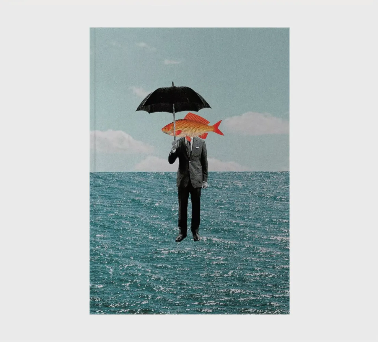Can't Get Wet Notizbuch von Maarten Léon