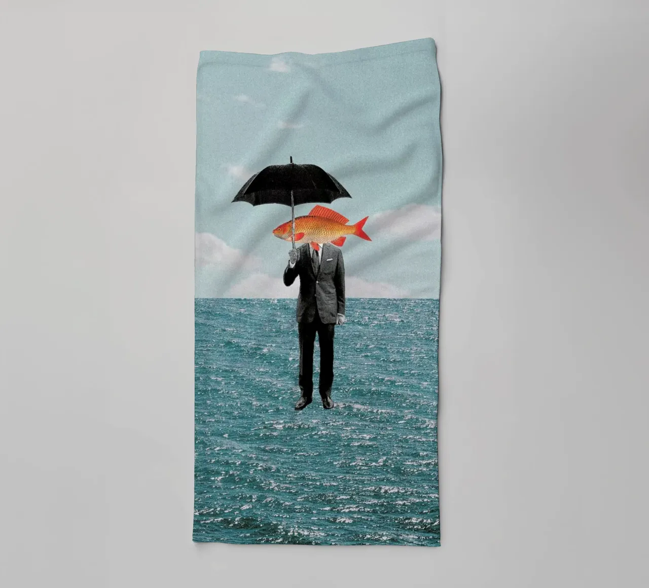 Can't Get Wet asciugamano da bagno da Maarten Léon