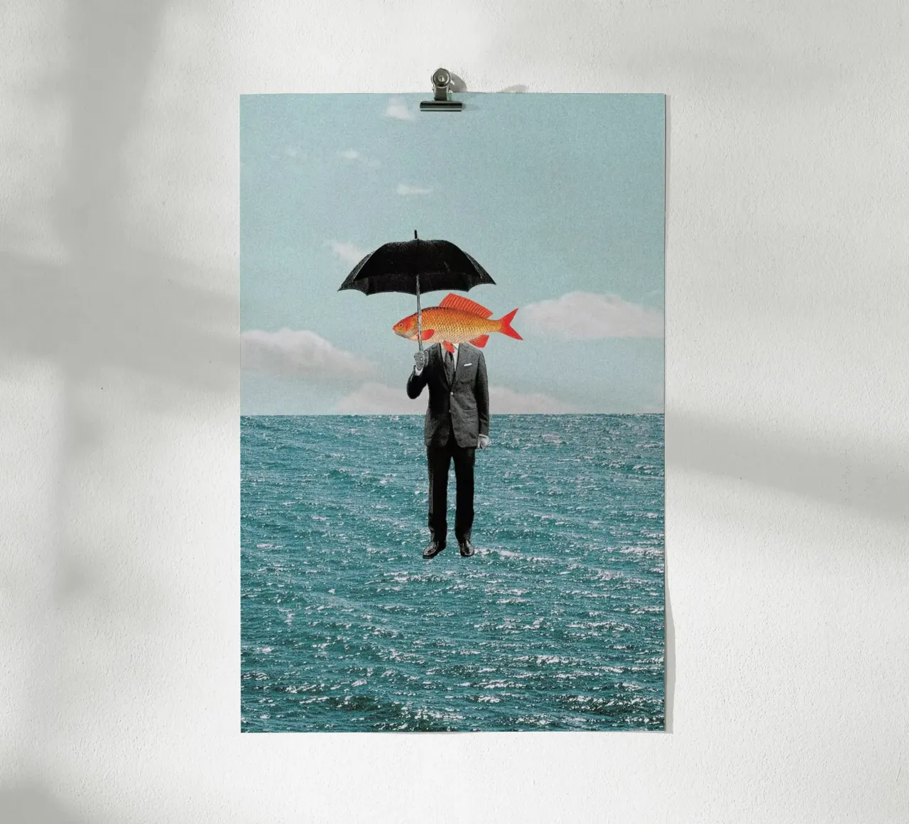 Can't Get Wet carta hahnemühle da Maarten Léon