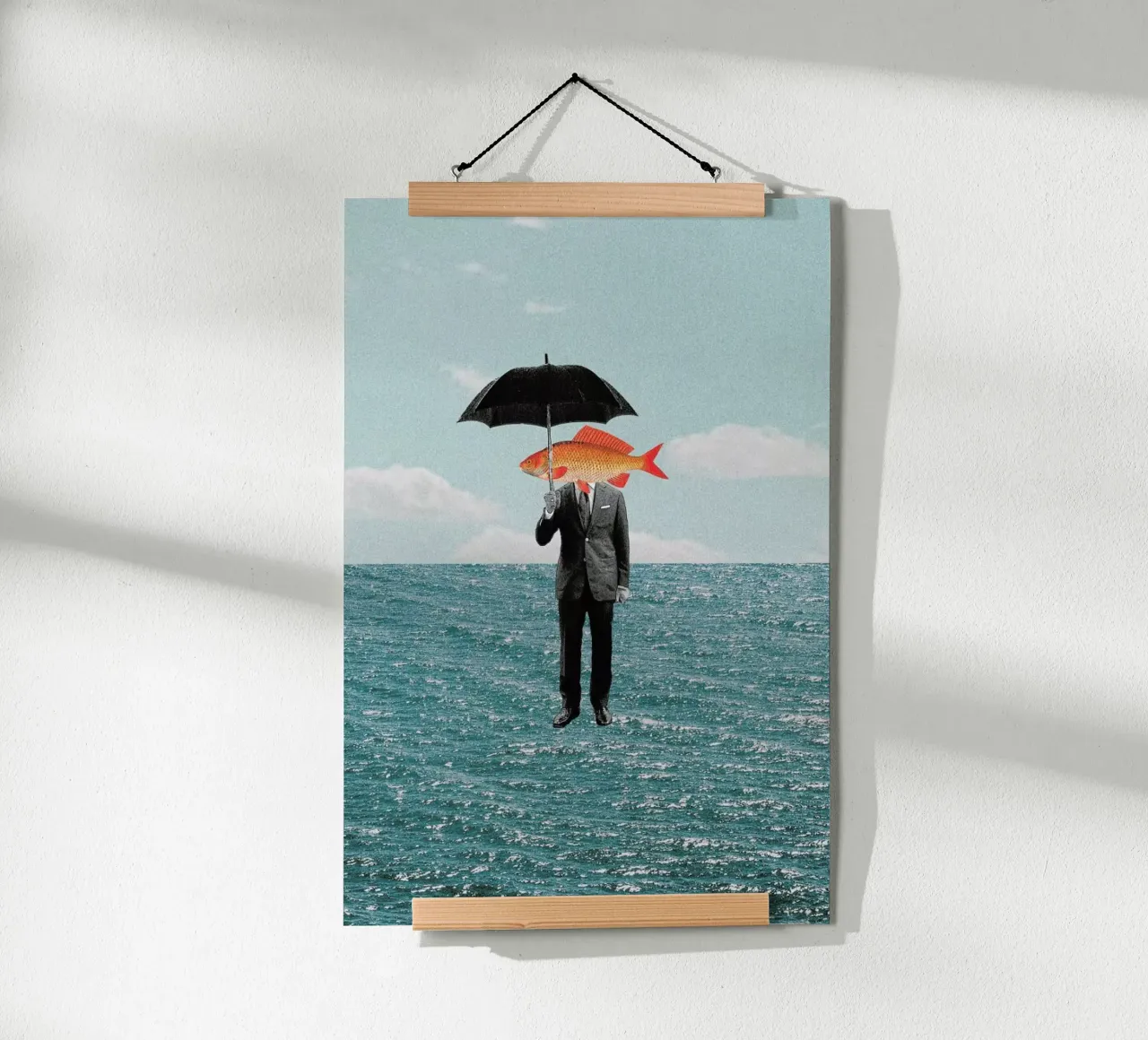 Can't Get Wet carta hahnemühle da Maarten Léon