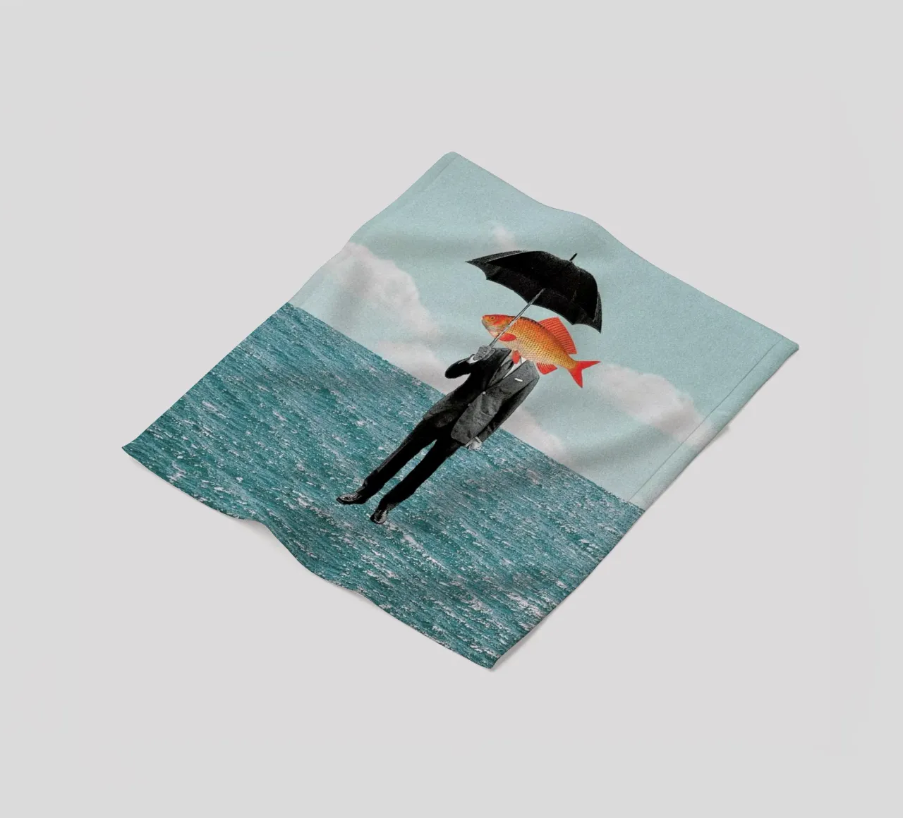 Can't Get Wet coperta in pile da Maarten Léon