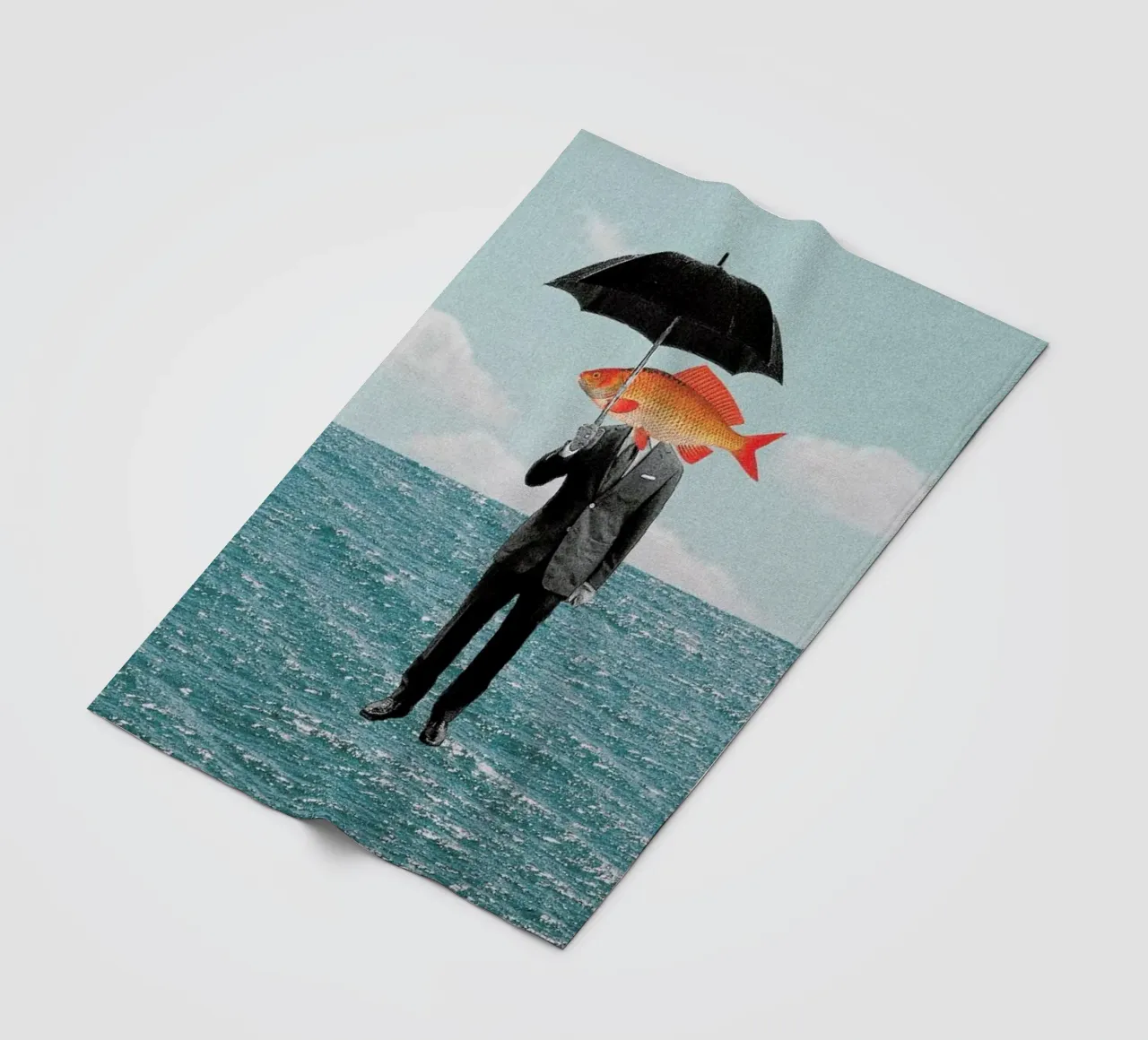 Can't Get Wet coperta in pile da Maarten Léon