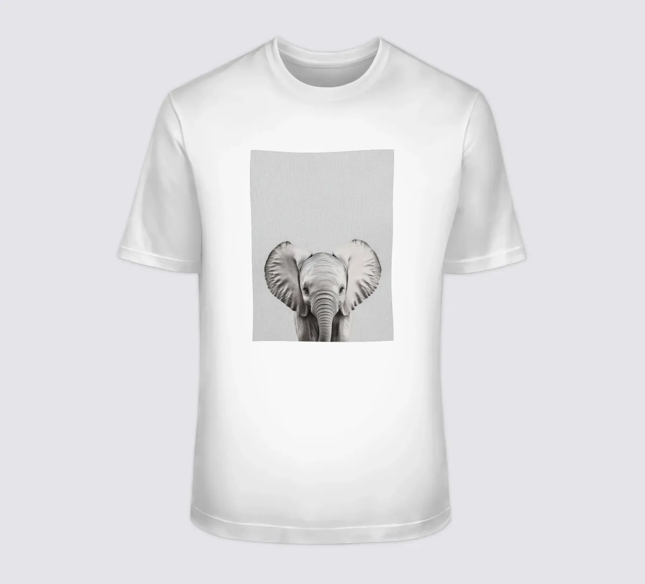 Lili cute baby elephant t-shirt by Carinaprint