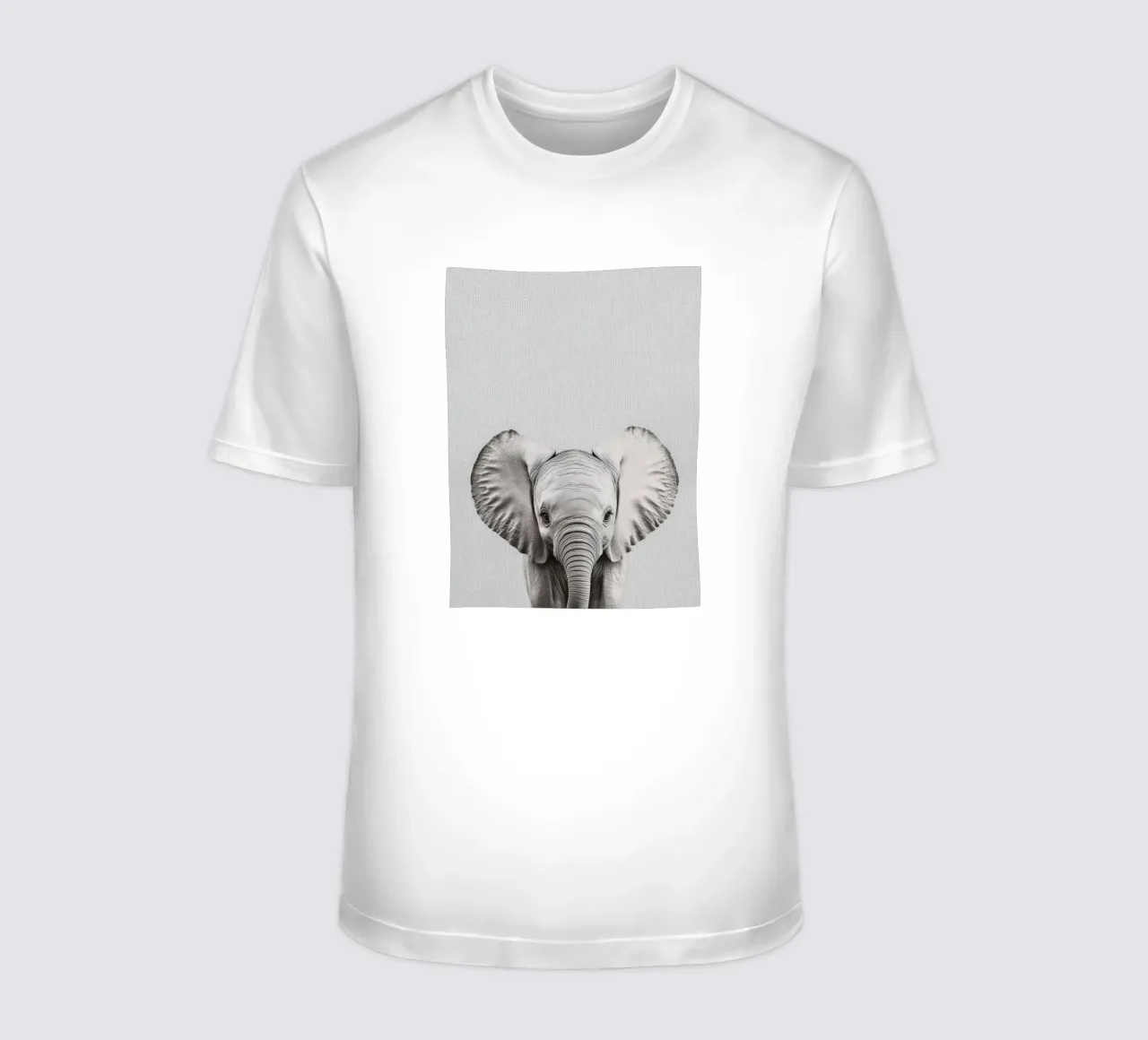 Lili cute baby elephant t-shirt by Carinaprint