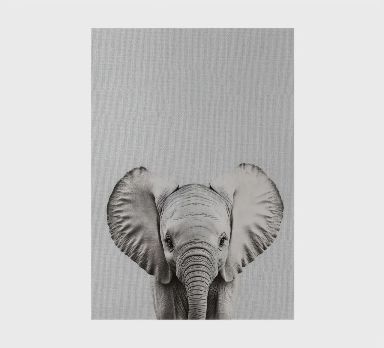 Lili cute baby elephant notebook by Carinaprint